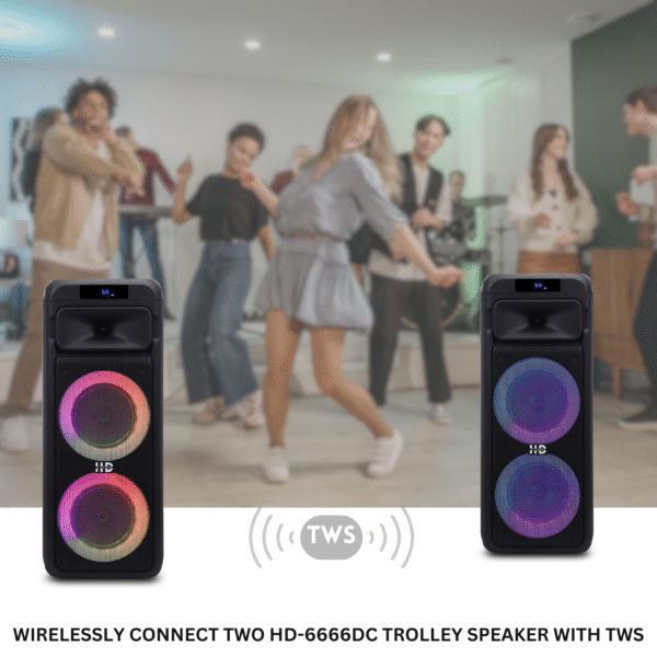 HD-T6666DC PARTY SPEAKER - Image 4